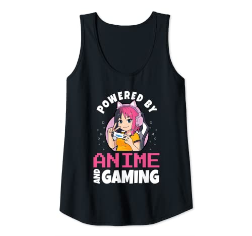 Damen Anime and Gaming Mädchen Zocken Tank Top Damen Anime and Gaming Mädchen Zocken Tank Top von Gaming Anime Mädchen Video Games