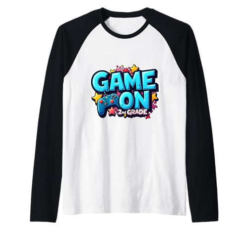 Gaming-Spiel für Jungen auf dem zweiten Schulanfang in der 2. Klasse Raglan Gaming-Spiel für Jungen auf dem zweiten Schulanfang in der 2. Klasse Raglan von Gaming Boys Game On 2nd Grade Products