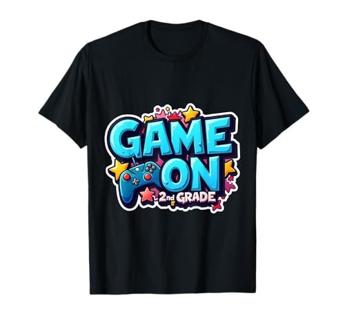 Gaming-Spiel für Jungen auf dem zweiten Schulanfang in der 2. Klasse T-Shirt Gaming-Spiel für Jungen auf dem zweiten Schulanfang in der 2. Klasse T-Shirt von Gaming Boys Game On 2nd Grade Products