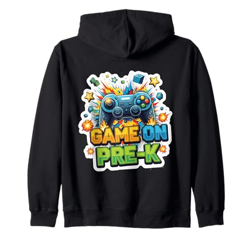 Gaming-Spiel für Jungen vor dem ersten Schuljahr vor dem Kindergarten Kapuzenjacke Gaming-Spiel für Jungen vor dem ersten Schuljahr vor dem Kindergarten Kapuzenjacke von Gaming Boys Game On Pre-K Products