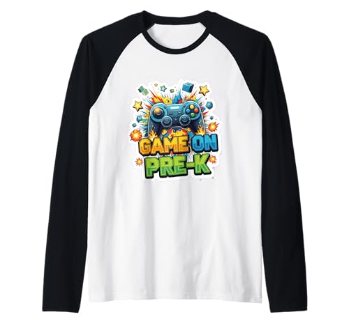 Gaming-Spiel für Jungen vor dem ersten Schuljahr vor dem Kindergarten Raglan Gaming-Spiel für Jungen vor dem ersten Schuljahr vor dem Kindergarten Raglan von Gaming Boys Game On Pre-K Products