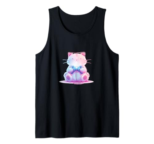 Niedliches Japanisches Gaming-Katzenkostüm für Jungen und Mädchen Tank Top von Gaming Cat Outfit