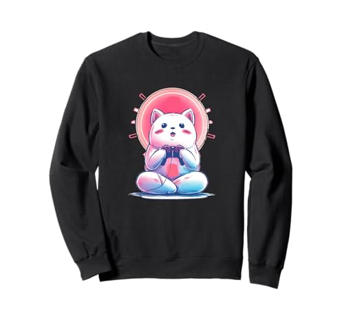 Videospiele Katzenkostüm für Erwachsene und Kinder Sweatshirt Videospiele Katzenkostüm für Erwachsene und Kinder Sweatshirt von Gaming Cat Outfit