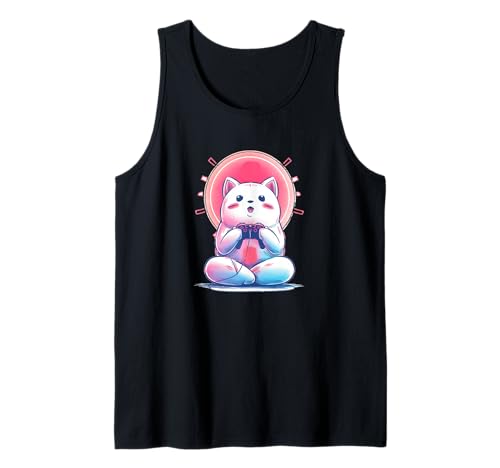 Videospiele Katzenkostüm für Erwachsene und Kinder Tank Top von Gaming Cat Outfit