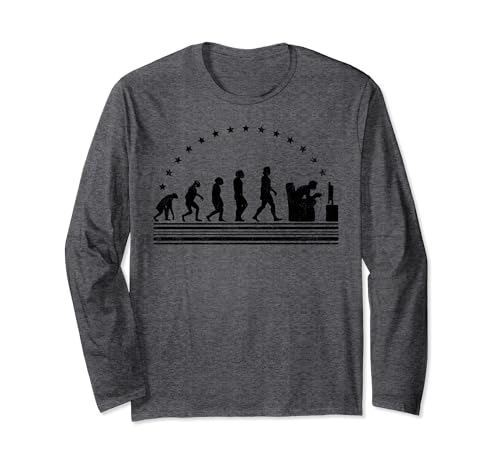 The Gaming Evolution Retro-Videospiele für Herren Langarmshirt The Gaming Evolution Retro-Videospiele für Herren Langarmshirt von Gaming Evolution Shirt & Gaming Gifts