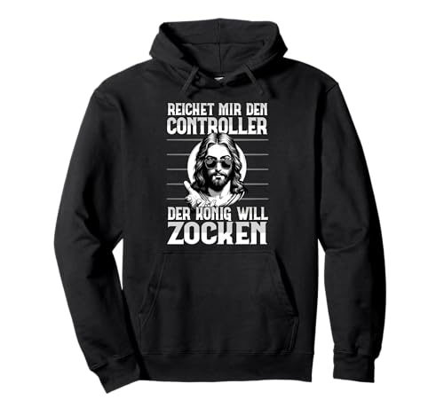 Gamer Gaming Herren, Reichet Mir den Controller, Zocker Pullover Hoodie Gamer Gaming Herren, Reichet Mir den Controller, Zocker Pullover Hoodie von Gaming Geschenke Jungen zum Videospiele Zocken