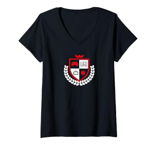 Damen I Love Gaming I Heart Gaming Video Gaming Games Liebhaber T-Shirt mit V-Ausschnitt Damen I Love Gaming I Heart Gaming Video Gaming Games Liebhaber T-Shirt mit V-Ausschnitt von Gaming Lover I Love Gaming Video Gaming Lover