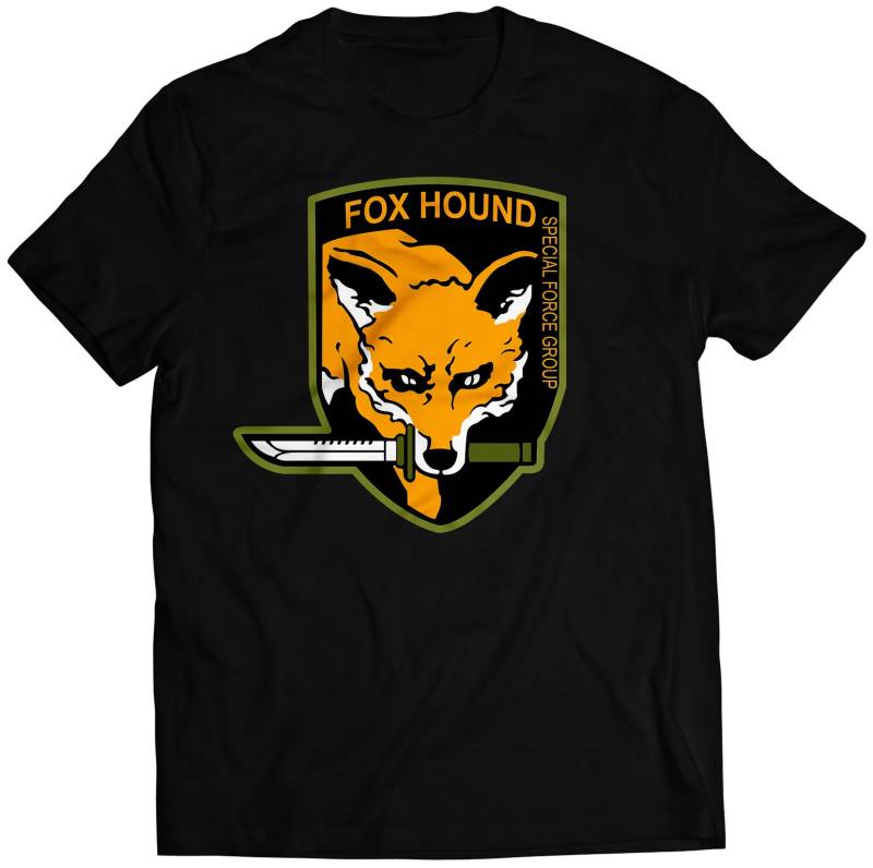 Mgs Foxhound Centered High-Tech Spezialeinheit Emblem Unisex T-Shirt Mgs Foxhound Centered High-Tech Spezialeinheit Emblem Unisex T-Shirt von GamingTee