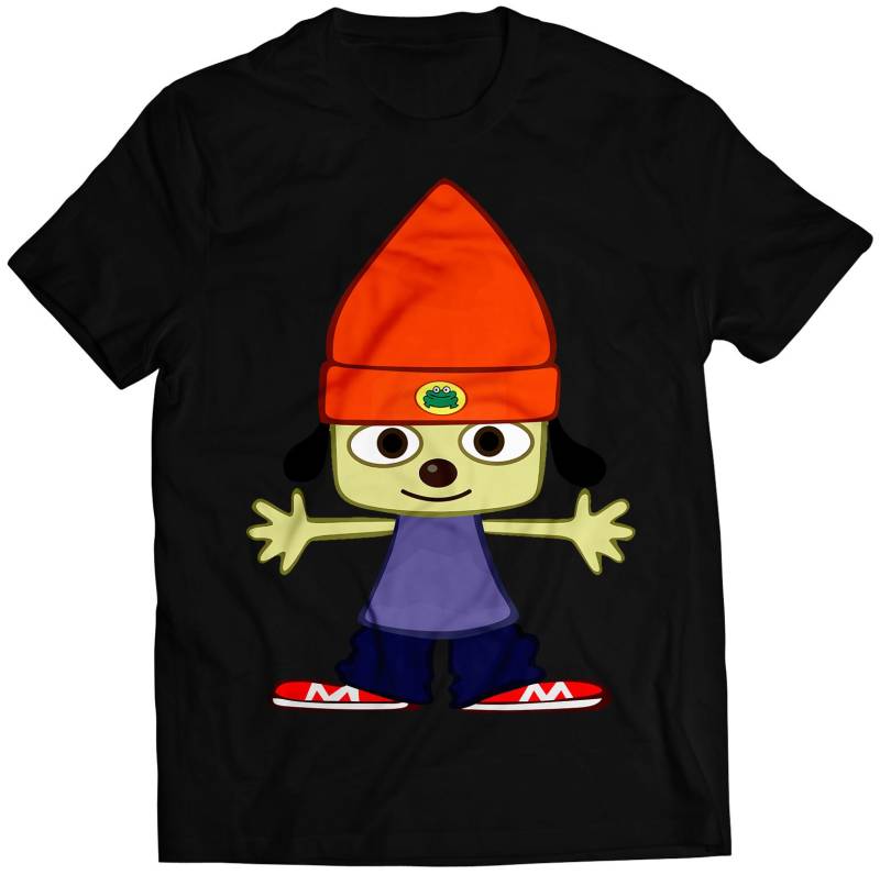 Parapper The Rapper Hug Premium Unisex T-Shirt | Vektorisiertes Design von GamingTee