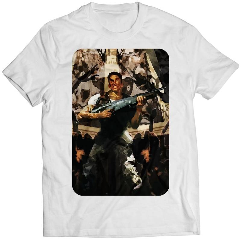 „Residence Evil" Cover Premium Unisex T-Shirt | Vektorisiertes Design von GamingTee