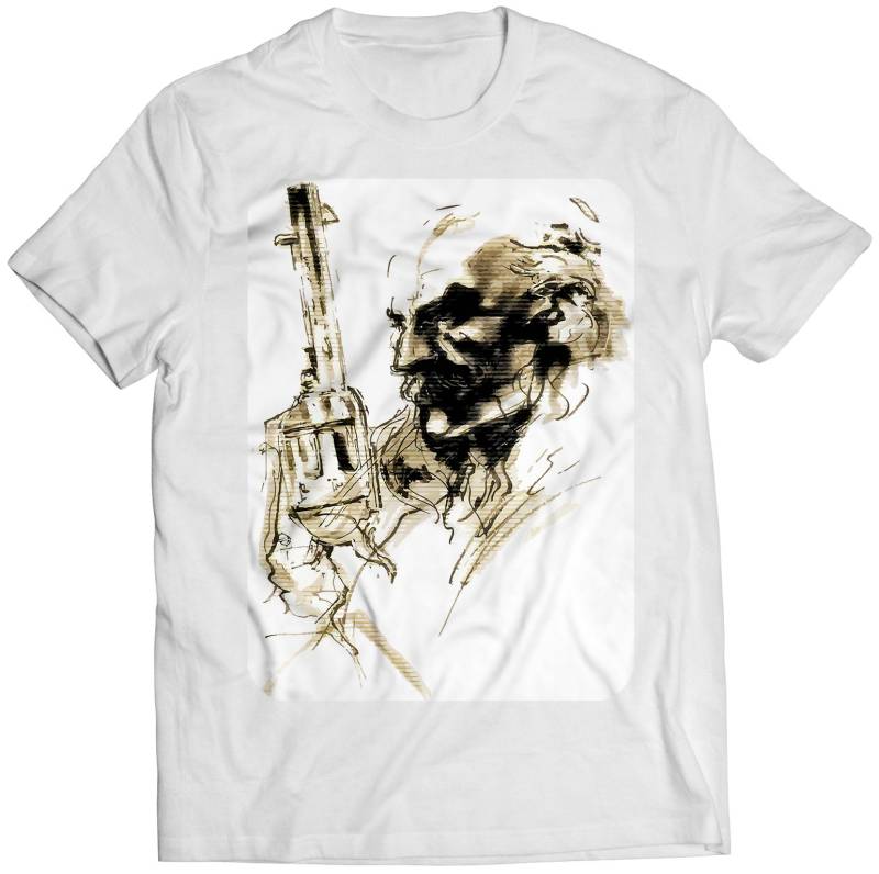 Shalashaska Revolver Ocelot V2 Mgs Sons Of Liberty Premium Unisex T-Shirt | Vectorized Design von GamingTee