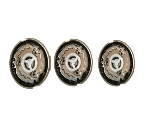 3-teilige Rasierköpfe, kompatibel mit Philips, HQ3, HQ30, HQ40, HQ46, HQ130, HQ912, HQ481, Rasierklinge, universell 3-teilige Rasierköpfe, kompatibel mit Philips, HQ3, HQ30, HQ40, HQ46, HQ130, HQ912, HQ481, Rasierklinge, universell von GammeC