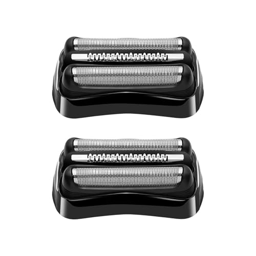 Brangdy 21B S3 Nass- und Trockenrasierer, kompatibel mit den Elektrorasierern der Braun-Serie 3, 3040s, 300s, 310s, 320s, 360s, 3090cc-Modellen(2PCS) von GammeC