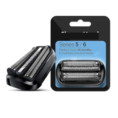 Ersatzscherkopf for Elektrorasierer 53B, kompatibel mit Braun-Rasierern der Serien 5 und 6, 5020s, 5018s, 5050cs, 6020s, 6075cc, 6072cc Ersatzscherkopf for Elektrorasierer 53B, kompatibel mit Braun-Rasierern der Serien 5 und 6, 5020s, 5018s, 5050cs, 6020s, 6075cc, 6072cc von GammeC