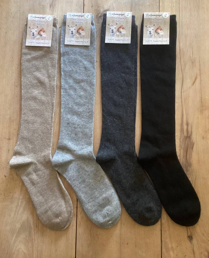 Gamsjaga Alpaka-Kniestrümpfe Dünn Gamsjaga Alpaka-Kniestrümpfe Dünn von GamsjagaFashion