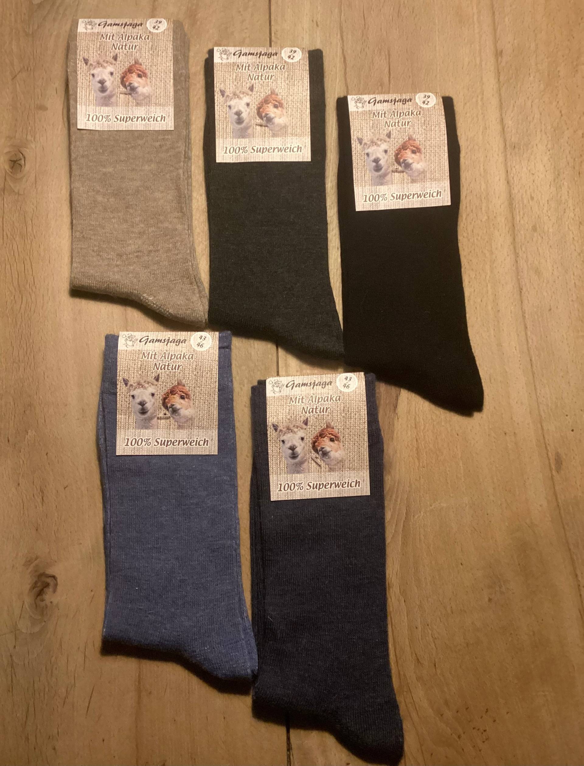 Gamsjaga Alpakasocken Dünn Gamsjaga Alpakasocken Dünn von GamsjagaFashion