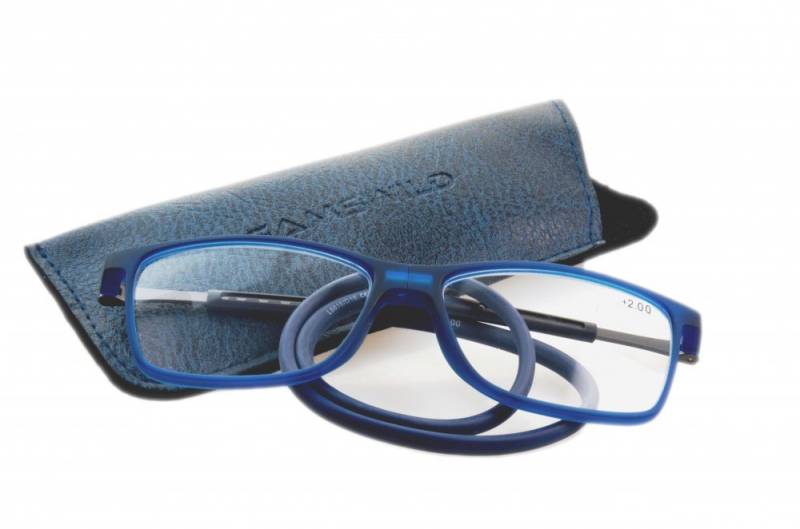 Gamswild Lesebrille GAMSSTYLE +1,0 +1,5 +2,0 +2,5 dpt Magnetlesebrille Unisex Lesehilfe, Lesebrille in braun, grau, blau von Gamswild