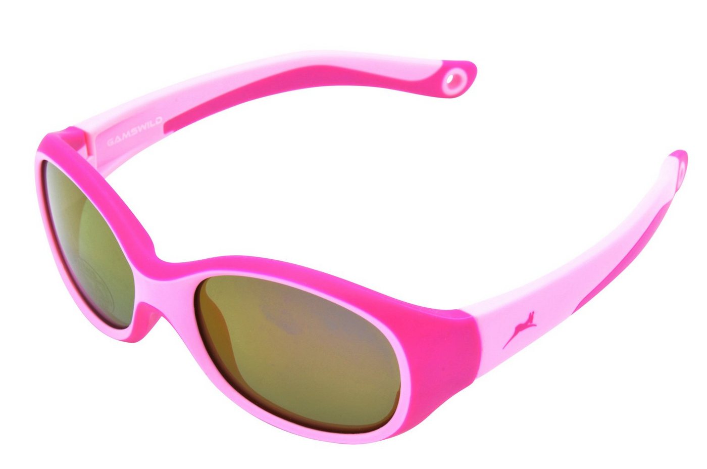 Gamswild Sonnenbrille UV400 GAMSKIDS Kinderbrille 3-6 Jahre Kleinkindbrille Mädchen Jungen kids Unisex Modell WK5121 in blau, grün, rosa von Gamswild