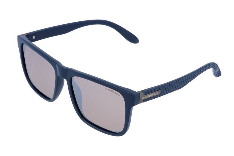 Gamswild Sonnenbrille UV400 GAMSSTYLE Modebrille polarisiert Damen Herren Modell WM6326 in beige, blau und schwarz von Gamswild