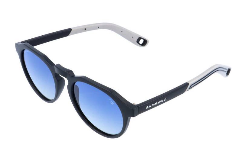 Gamswild Sonnenbrille UV400 GAMSSTYLE Sonnenbrille polarisierte Gläser Damen Herren Unisex Modell WM1034 in grün, grau & schwarz von Gamswild