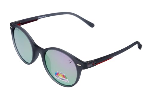 Gamswild Sonnenbrille WM3031 GAMSSTYLE Mode Brille Damen Herren Unisex Softtouch TR90 polarisiert | braun | blau | klar | lila | rot, Farbe: Lila von Gamswild