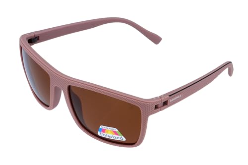 Gamswild Sonnenbrille WM3033 GAMSSTYLE Mode Brille Damen Herren Unisex Softtouch TR90 polarisiert Leichtgewicht | grün | blau | lila, Farbe: Lila von Gamswild