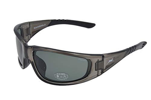 Gamswild WS9131 Sonnenbrille Sportbrille Skibrille Fahrradbrille Damen Herren Unisex | braun | grau-transparent, Farbe: grau/transparent von Gamswild