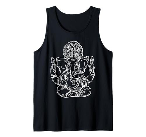 Ganesh Symbol Yoga Hindu-Gott Männer Frauen Ganapati Ganesha Tank Top Ganesh Symbol Yoga Hindu-Gott Männer Frauen Ganapati Ganesha Tank Top von Ganapati Ganesh Hindu God Yoga Apparel Co.