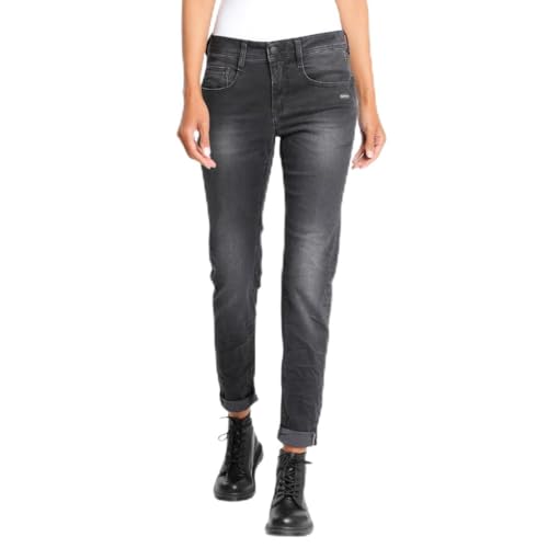 GANG AMELIE - jaycee black black, uni(wooldarkwash (7869)), Gr. 28 von Gang