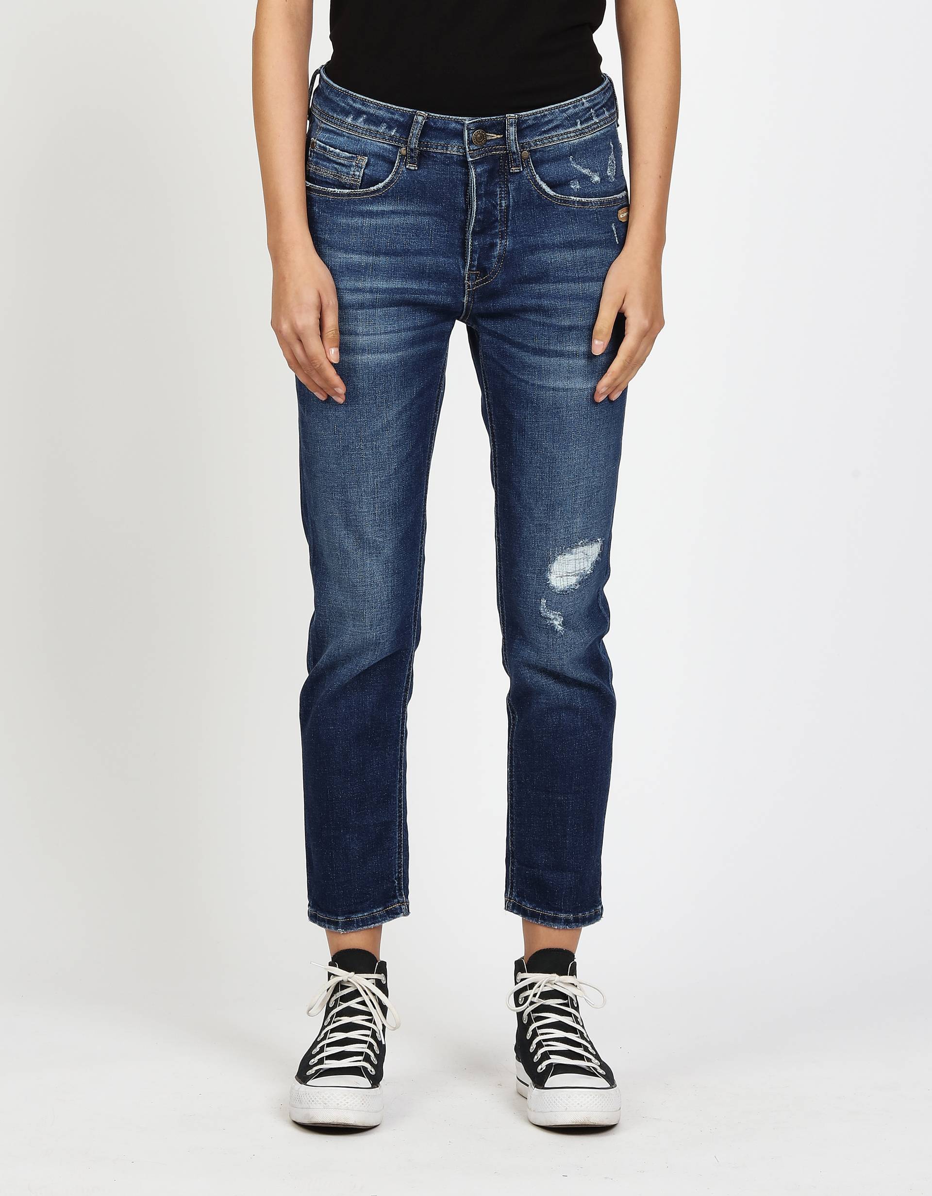 GANG Boyfriend-Jeans "94NICA CROPPED" mit geraden und verkürzten Beinverlauf GANG Boyfriend-Jeans "94NICA CROPPED" mit geraden und verkürzten Beinverlauf von Gang