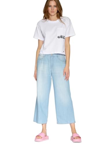 Gang Carol Culotte Pant (DE/NL/SE/PL, Bundweite, 26, Regular, Regular, Crystel Lightblue Wash) von Gang