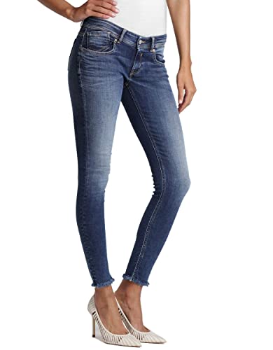 Gang Damen Jeans Faye Cropped (Dunkelblau, 33) von Gang