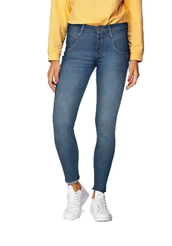 Gang Damen Jeans Medina Cropped (DE/NL/SE/PL, Bundweite, 33, Regular, Regular, 7308 Stone Washed) von Gang