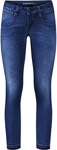 Gang Damen Jeans Nena Cropped (Blue Used, 28W) von Gang