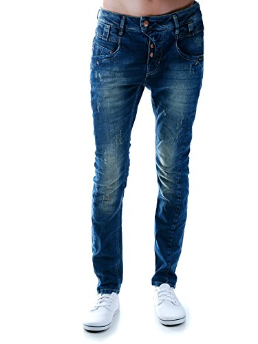 Gang Damen Marge-Denim auth Slim Jeans (schmales Bein), Blau (Predator Wash 2794), W28/L32 (Herstellergröße:28) von Gang