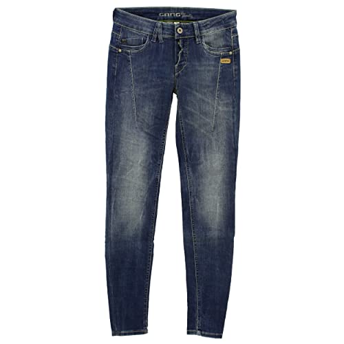 Gang Damen New Georgia - meridien Denim Skinny Jeans, Blau (NO Square Mid Wash 7672), 32 (Herstellergröße: 24) von Gang