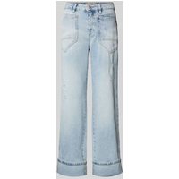 Gang Loose Fit Jeans im Used-Look Modell 'Roberta' in Hellblau, Größe 30 von Gang