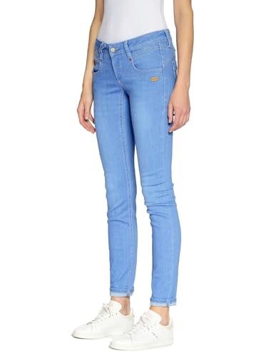 Gang Nena Skinny Denim (DE/NL/SE/PL, Bundweite, 28, Regular, Regular, Neon Vint Wash) von Gang