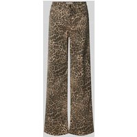 Gang Stoffhose mit 5-Pocket-Design Modell 'Carlotta' in Hellbraun, Größe 27 von Gang