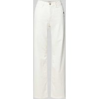 Gang Wide Fit Jeans im 5-Pocket-Design Modell 'AMELIE' in Offwhite, Größe 28 von Gang