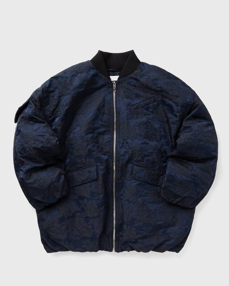 Ganni Botanical Jacquard Bomber Jacket women Bomber Jackets blue in Größe:XXS/XS Ganni Botanical Jacquard Bomber Jacket women Bomber Jackets blue in Größe:XXS/XS von Ganni