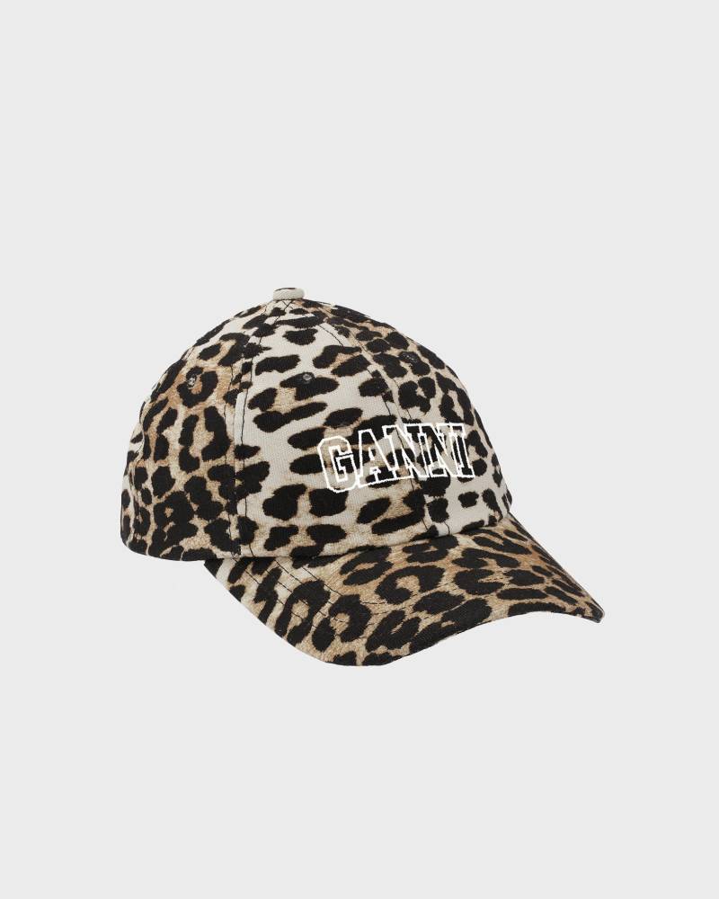 Ganni Cap Hat Leopard Print Leopard von Ganni
