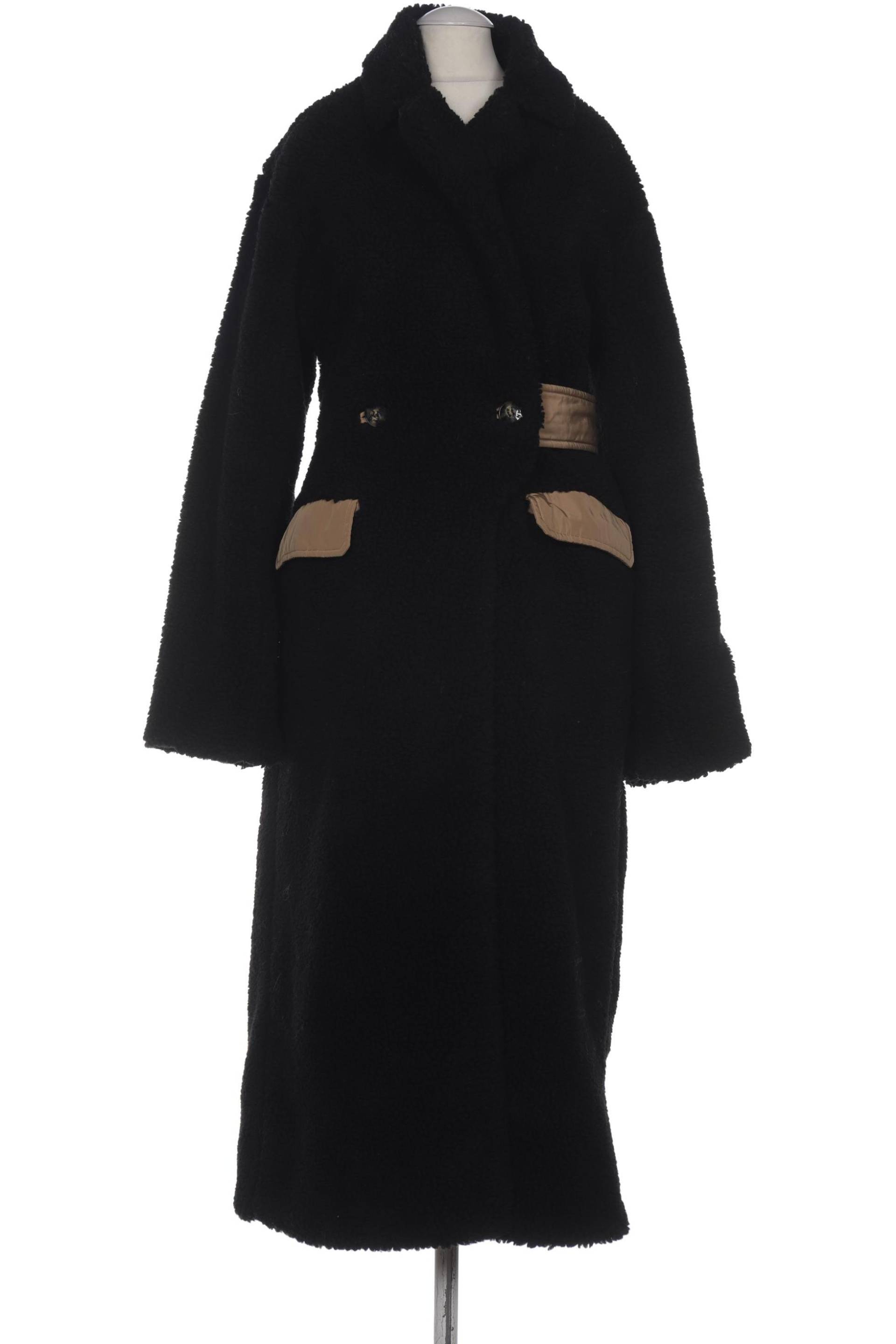 Ganni Damen Mantel, schwarz, Gr. 38 von Ganni