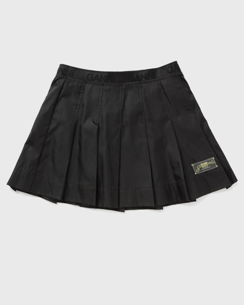 Ganni Duchesse Nylon Pleated Mini Skirt women Skirts black in Größe:XS Ganni Duchesse Nylon Pleated Mini Skirt women Skirts black in Größe:XS von Ganni