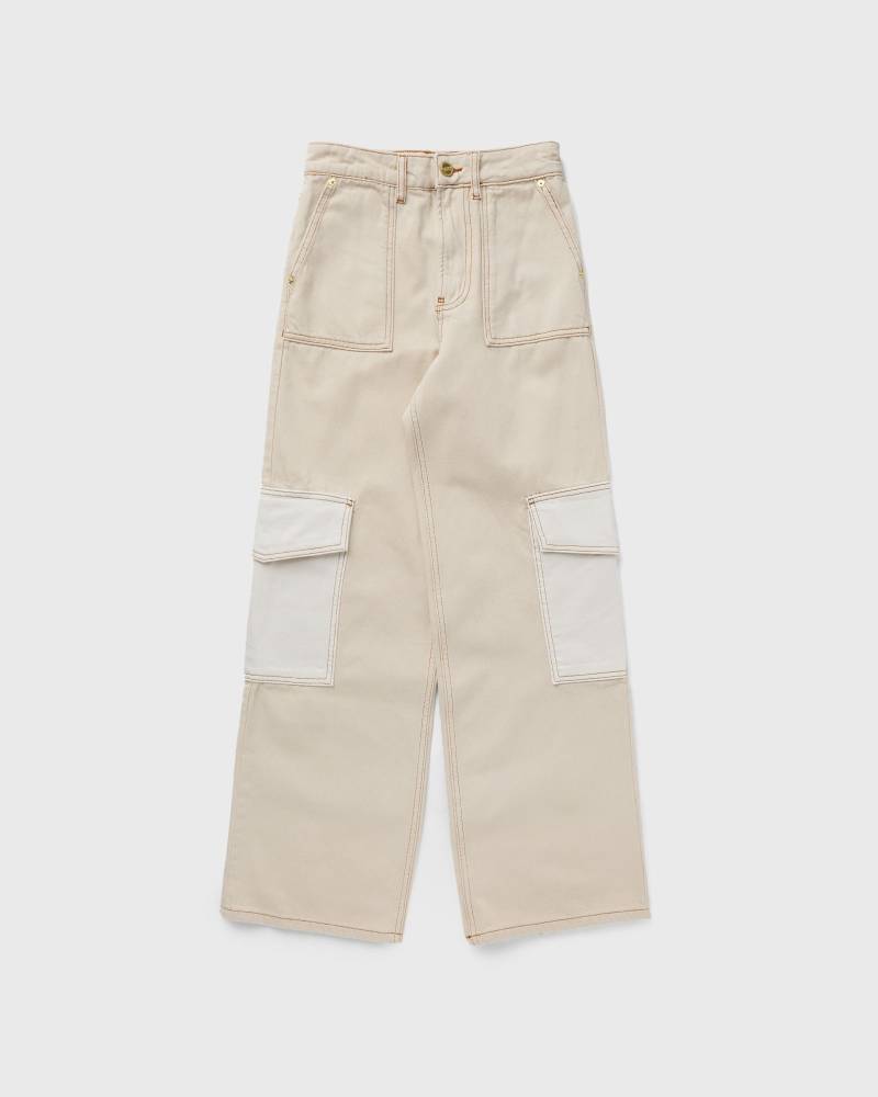 Ganni Ecru Denim Angi women Pullovers beige in Größe:XS von Ganni