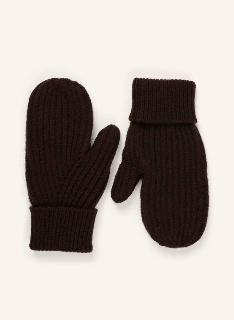 Ganni Handschuhe braun von Ganni