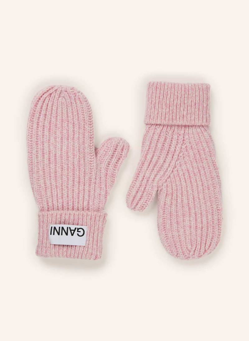 Ganni Handschuhe rosa von Ganni