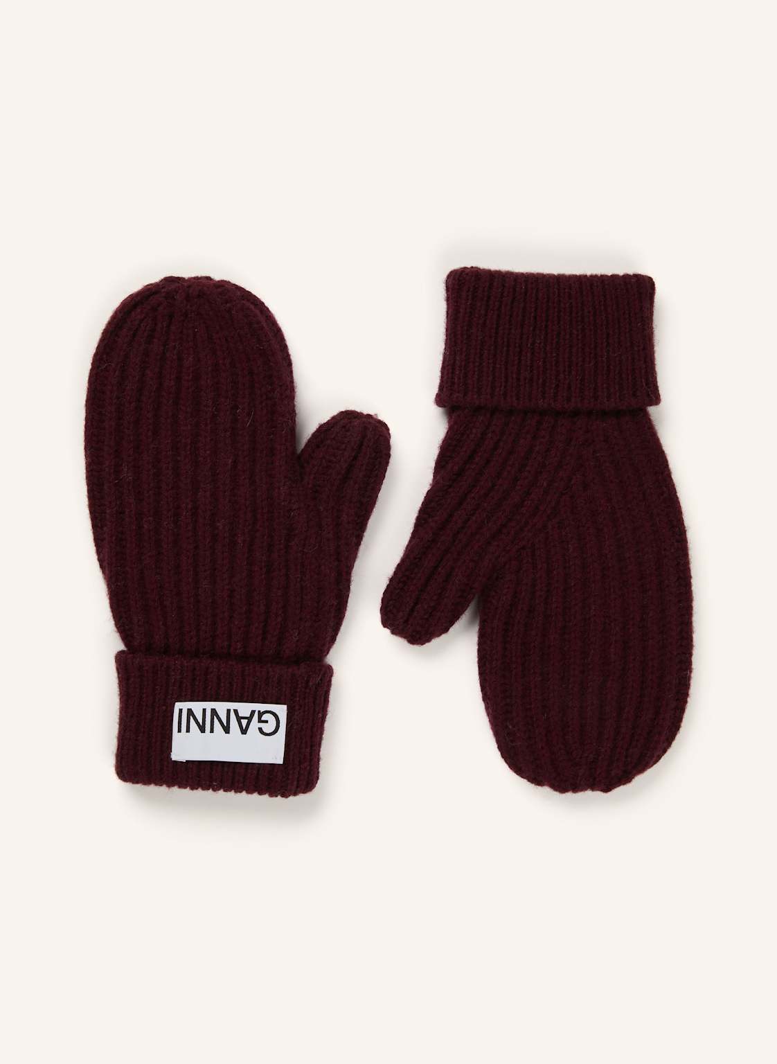 Ganni Handschuhe rot von Ganni