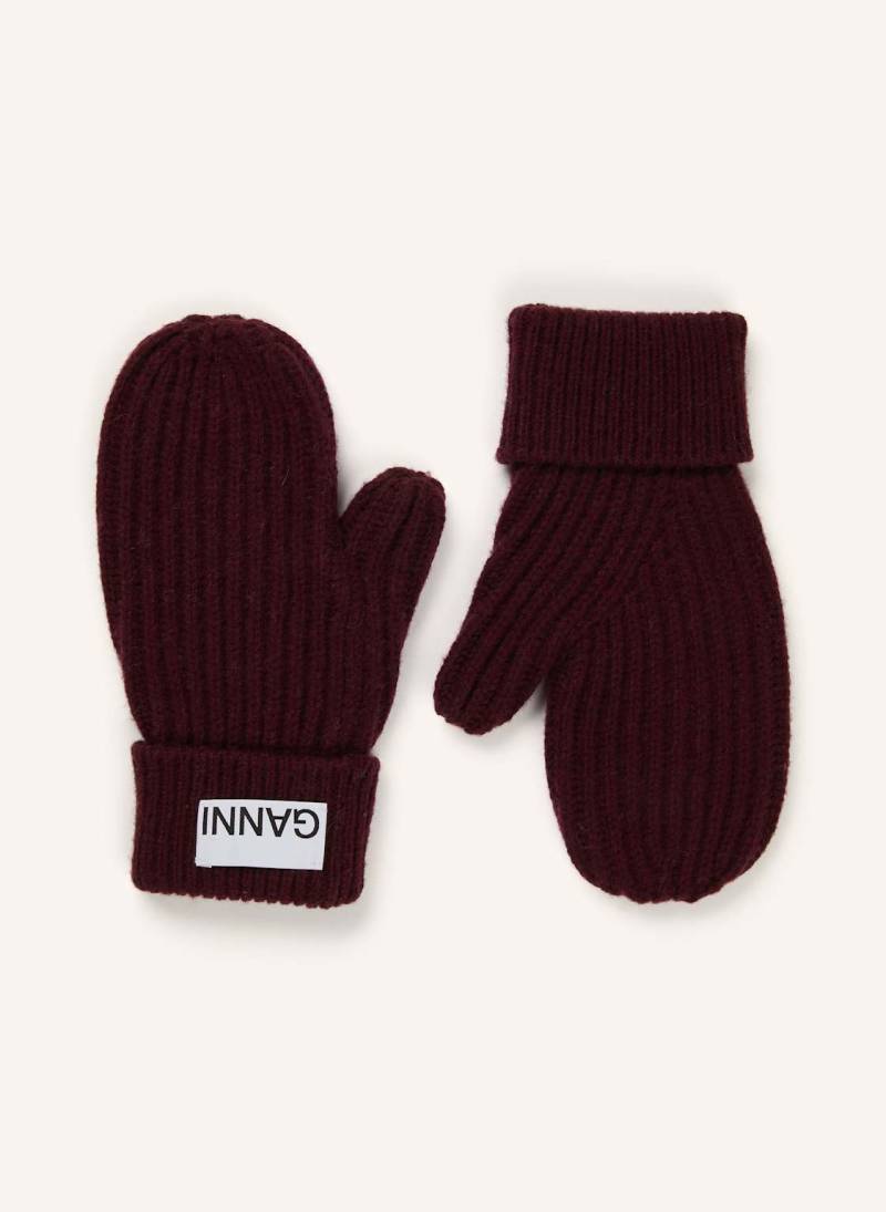 Ganni Handschuhe rot von Ganni