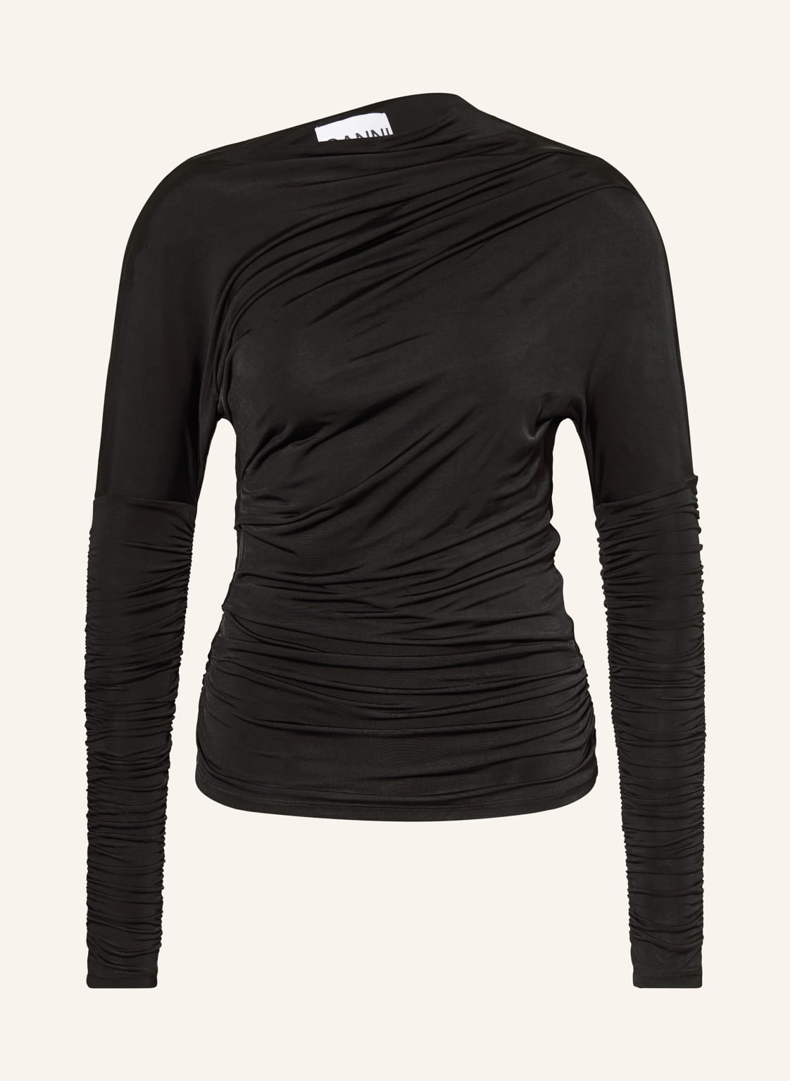 Ganni Longsleeve schwarz von Ganni